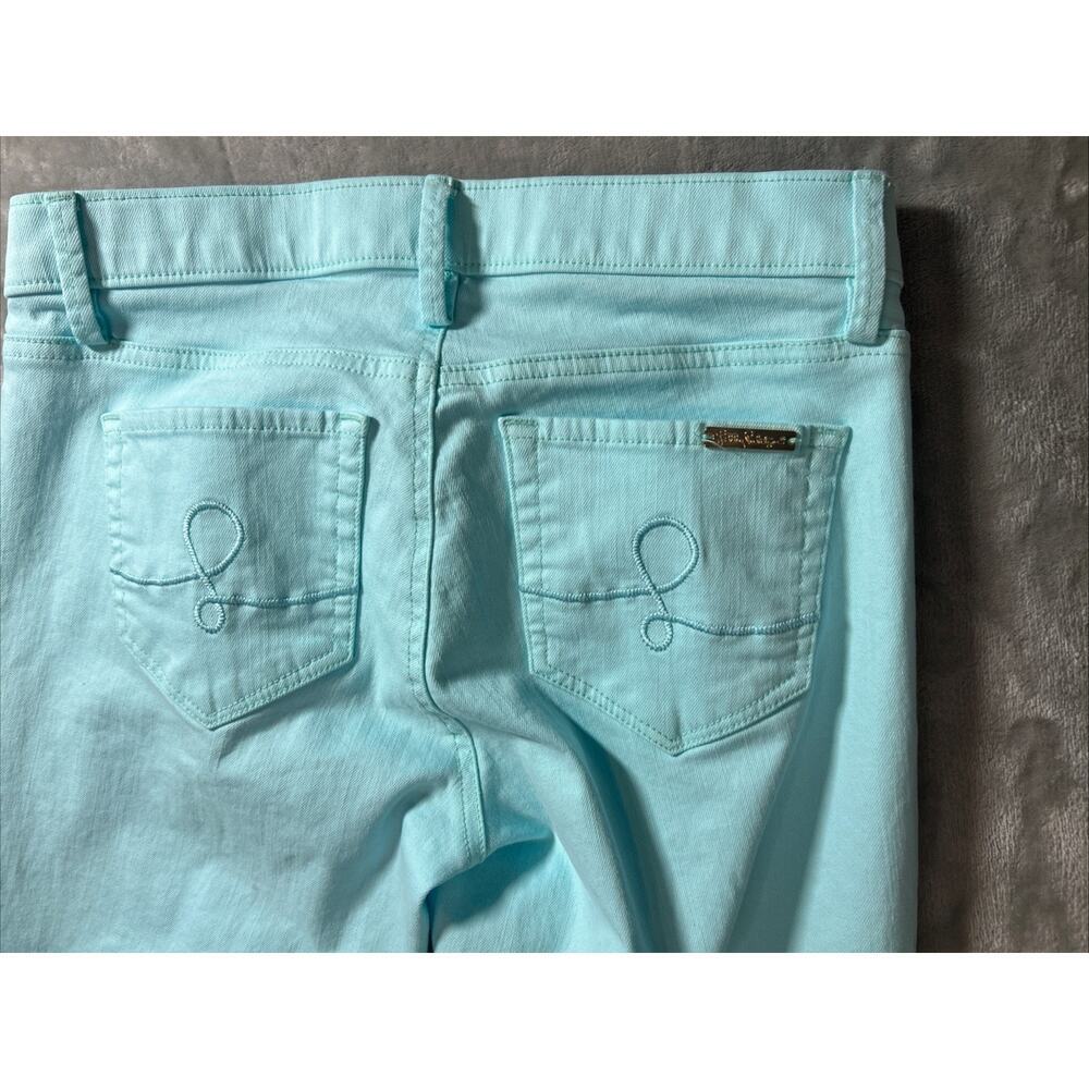 Lilly Pulitzer South Ocean Skinny Jeans Women’s Size 4 Denim Stretch - Picture 12 of 12